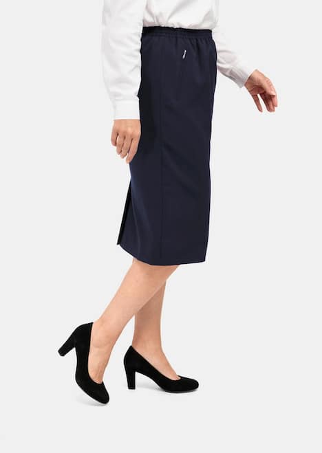 GOLDNER Rok Kreukvrije rok met elastische tailleband