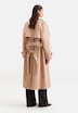 Damen Trench Coat - Uni