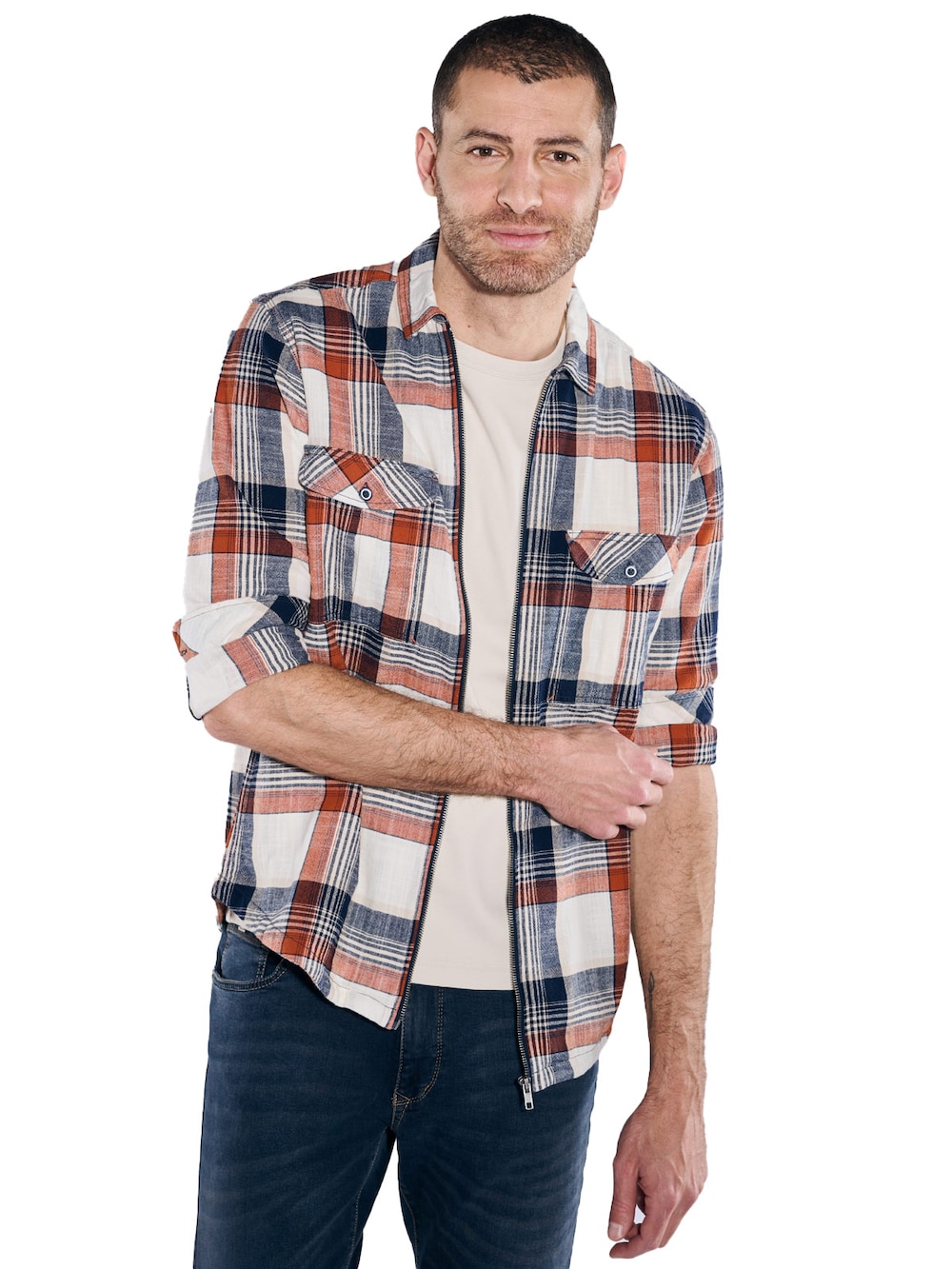 Overshirt kariert