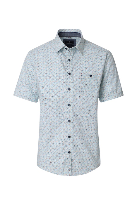 Freizeithemd Kurzarm Print Casual Fit