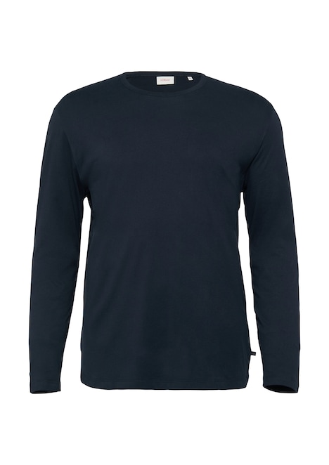 Softes Langarmshirt aus Baumwolljersey