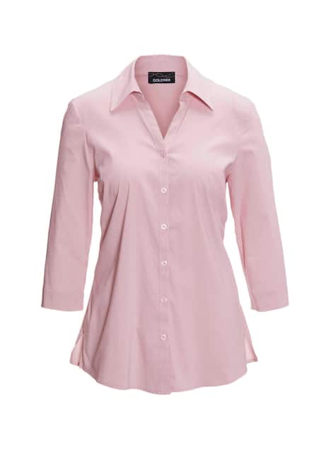 Stretchbequeme Bluse mit Baumwolle