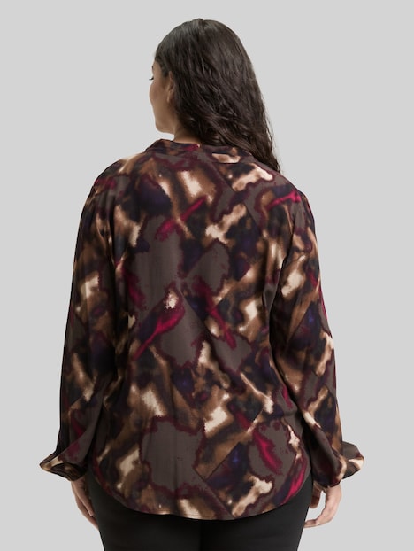 Bluse mit Muster