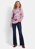 Langarmshirt mit U-Boot-Ausschnitt