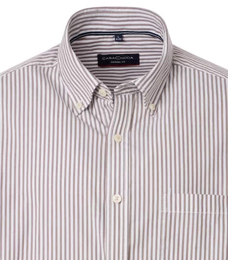 Freizeithemd gestreift Casual Fit