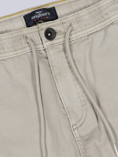Herren Cargo-Bermuda mit Tunnelzug , Beige