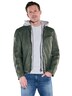 engbers Herren Lederjacke , Gruen