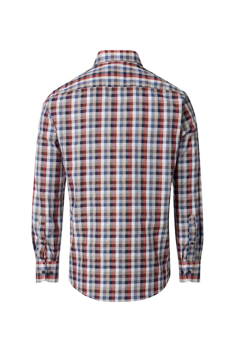 Freizeithemd Langarm kariert Casual Fit