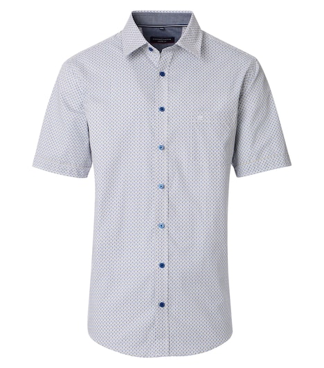 Freizeithemd Kurzarm Print Casual Fit