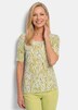 Viscose shirt met zebraprint