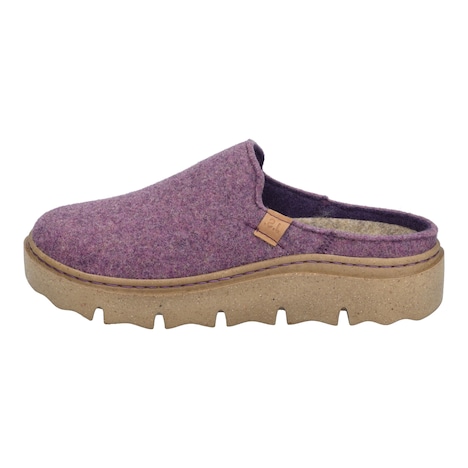 Damen Hausschuh Carmaux 01, viola
