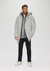 Wasserabweisender wattierter Parka mit Kontrast-Details