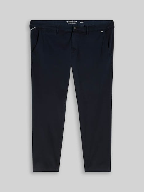 Regular Fit Chino Hose im Washed-Look