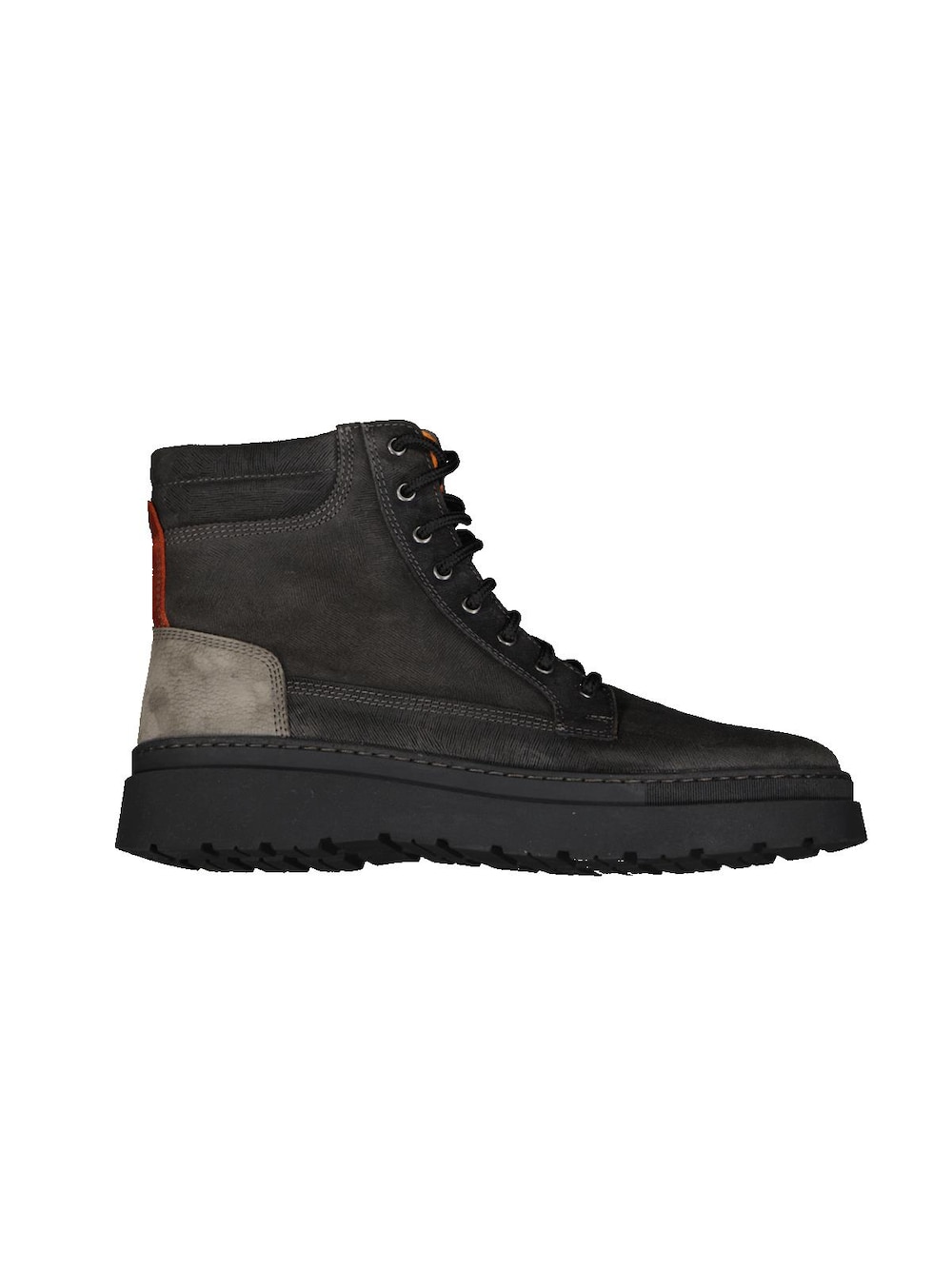 engbers Herren Boots aus Leder , Anthrazit