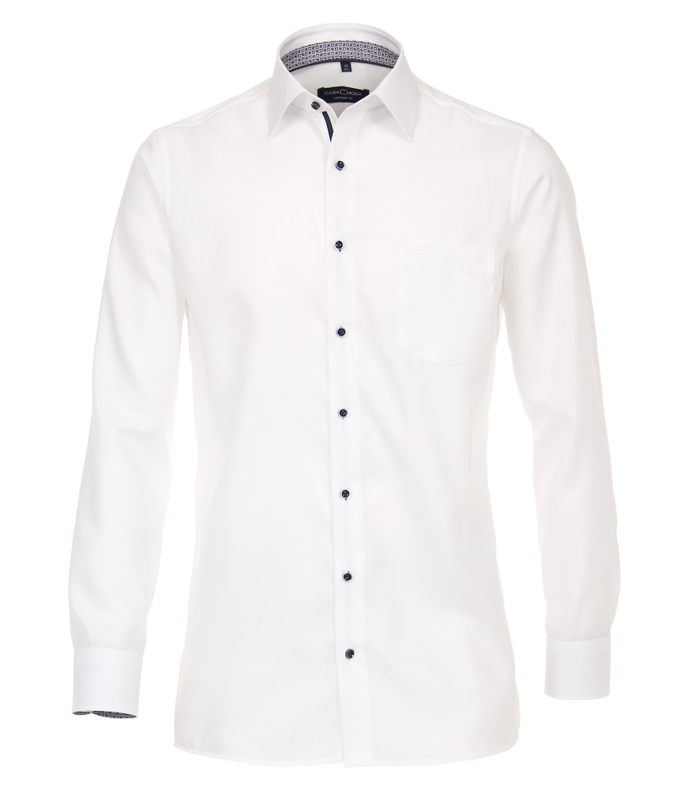 CASAMODA Businesshemd uni Comfort Fit