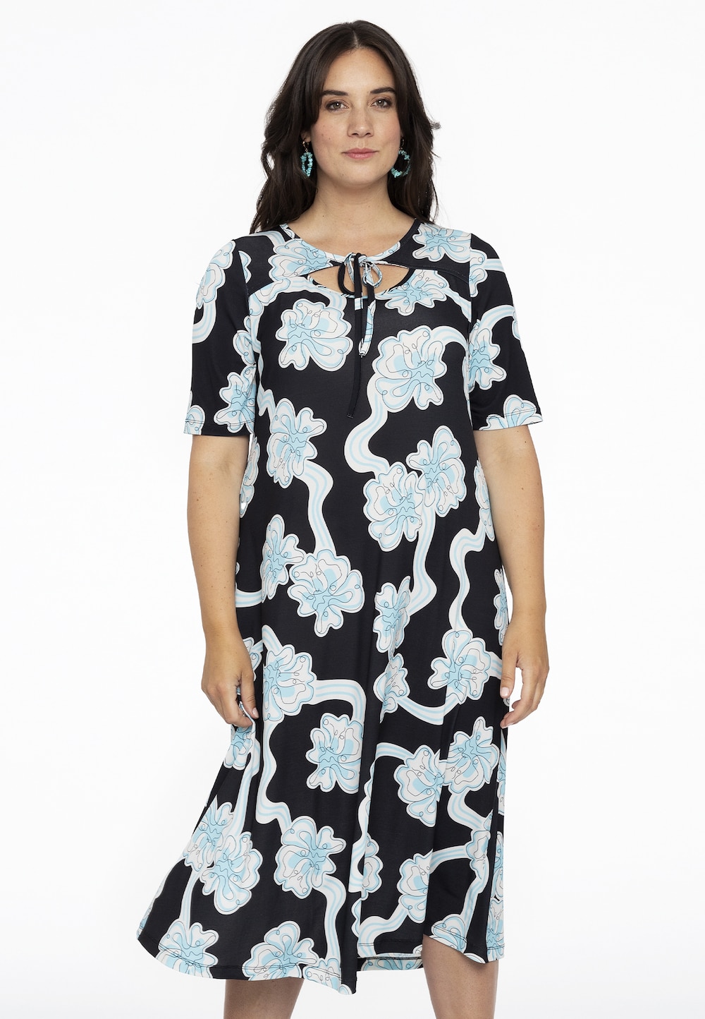 Kleid mit Blumenmuster