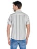 Herren Overshirt in Leno-Webung , Khaki