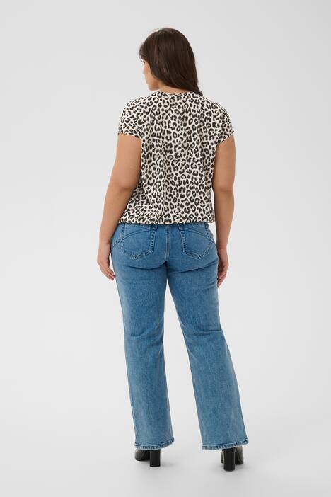 Kurzarm-Bluse Loose fit