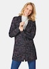 Strickjacke in kaschierender Länge