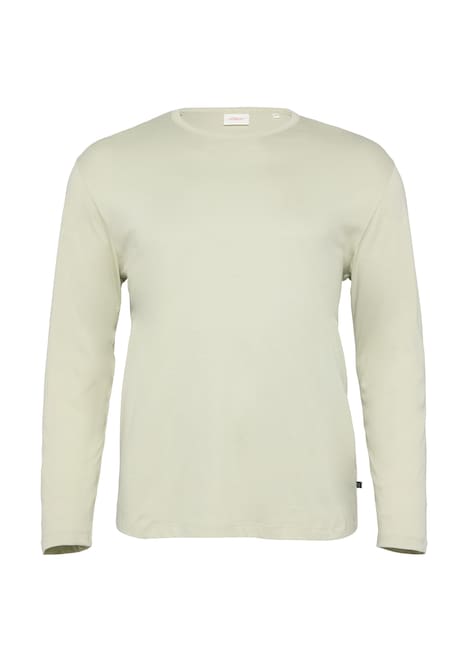 Softes Langarmshirt aus Baumwolljersey