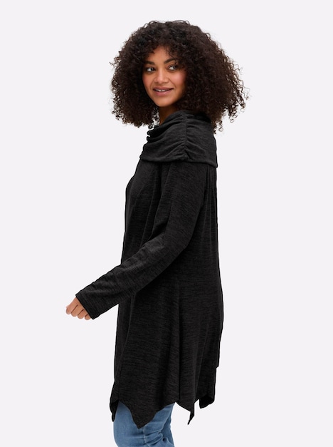 Sweatshirt Langarm Rollkragen