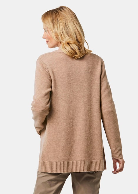 Langarm Cardigan aus Merino