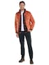 Herren Steppjacke , Rostorange