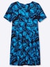 Jersey-Kleid Jerseykleid mit Schmetterlingsprint Kurzarm Ohne Kragen