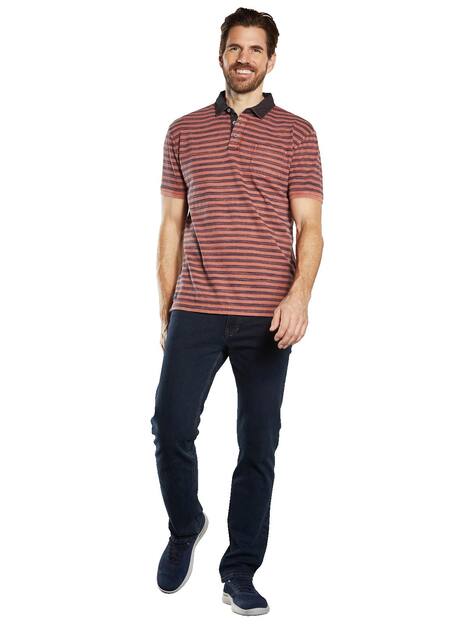 Polo-Shirt gestreift