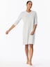 Schiesser Damen Nachthemd Casual Essentials - silbergrau-mel.