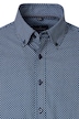 Freizeithemd Langarm Print Comfort Fit