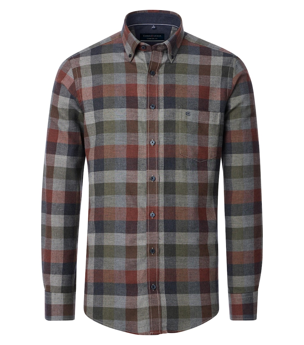 Freizeithemd kariert Comfort Fit