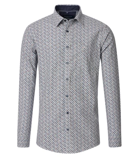 Freizeithemd Print Comfort Fit