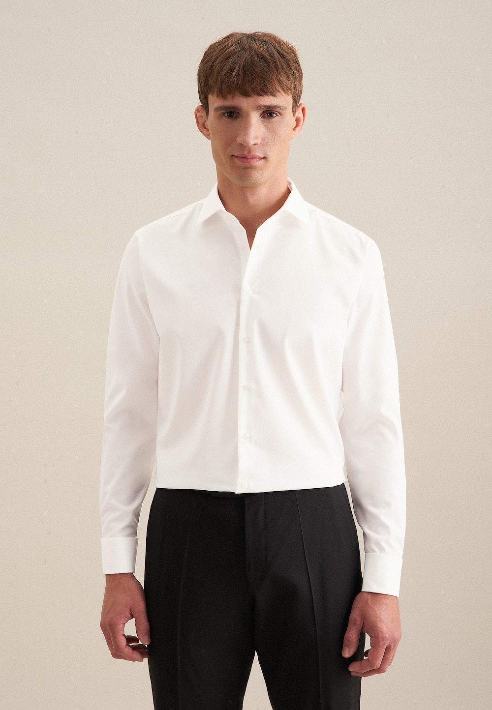 Herren Business Hemd - Uni
