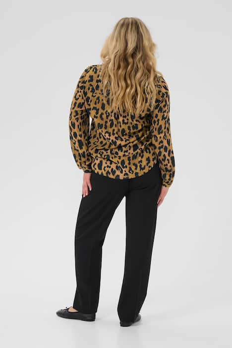 Langarm-Bluse Regular fit