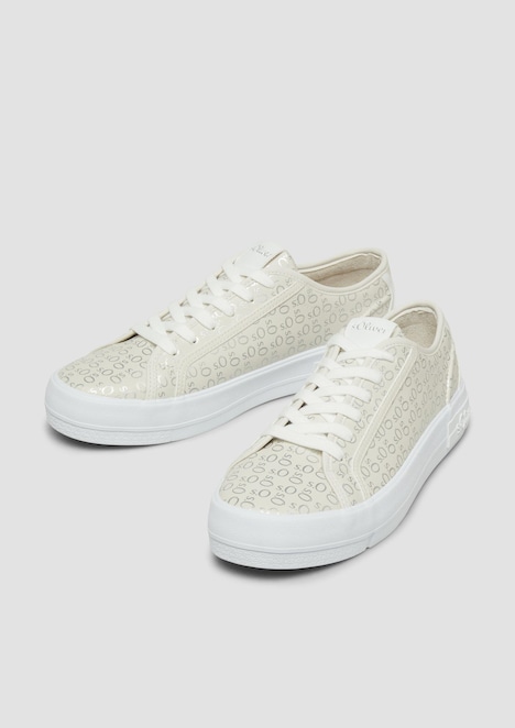 Sneaker mit Allover-Print
