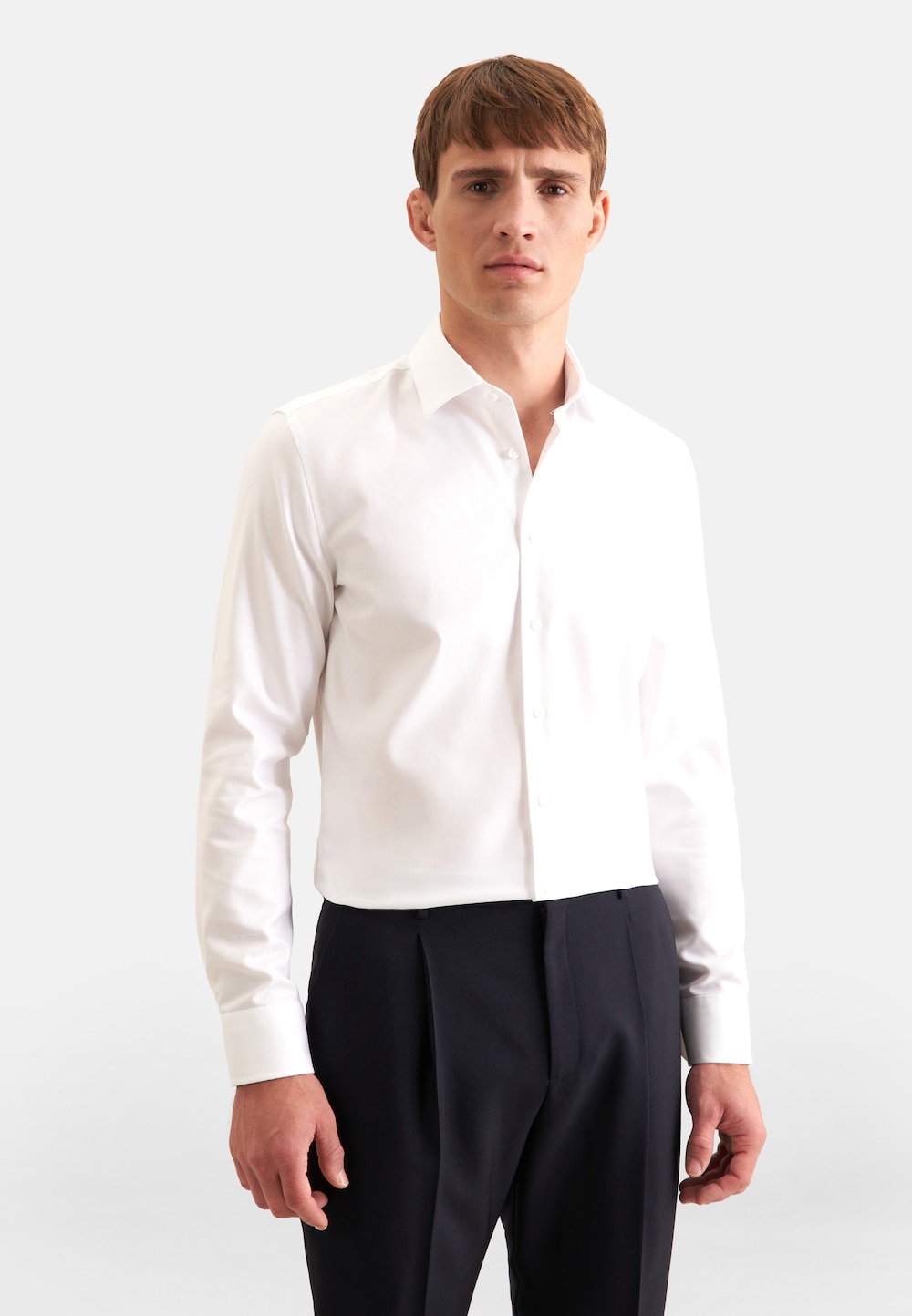 Herren Business Hemd - Uni
