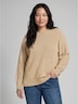 Oversize Strickpullover mit Rundhalsausschnitt