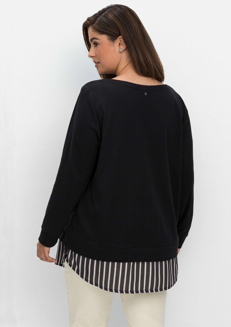 2-in-1-Shirt Langarm Uni