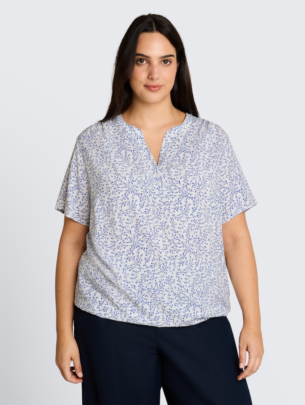 Bluse mit Muster