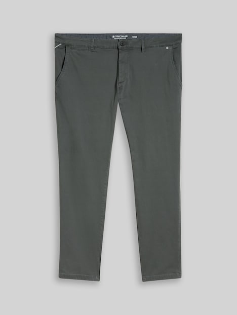 Regular Fit Chino Hose im Washed-Look