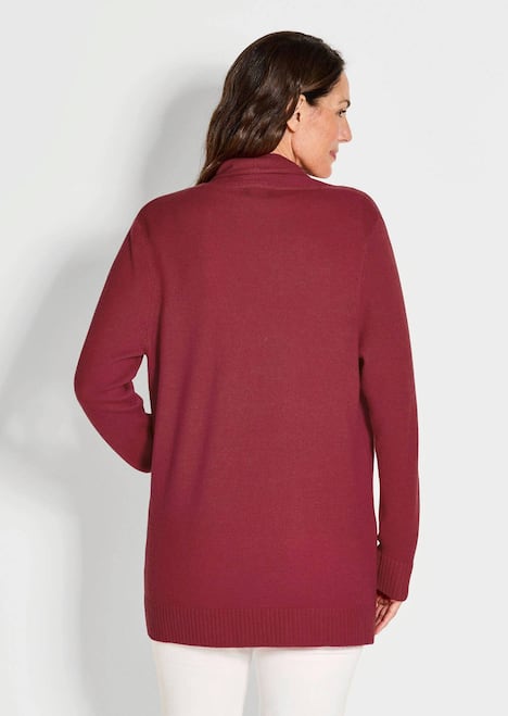 Langarm Cardigan aus Merino