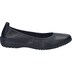 Damen Ballerina Fenja 01, black-black
