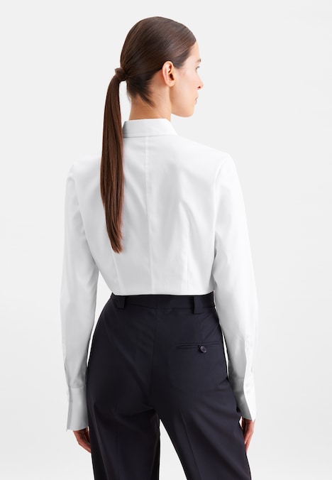 Damen Klassische Bluse - Uni