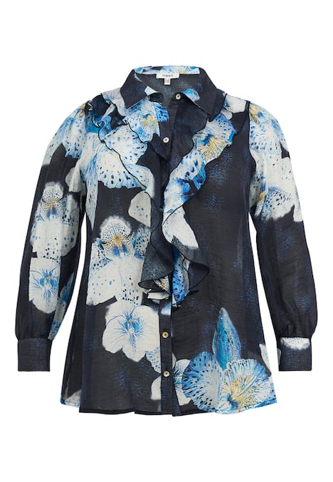 Bluse mit Druck