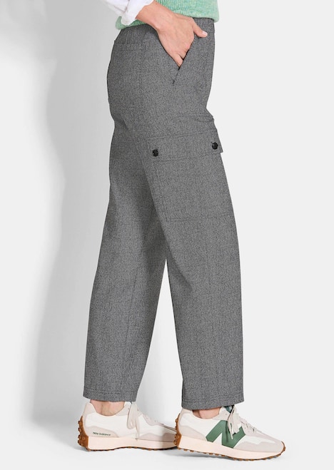 Modische Stretchhose mit Taschen