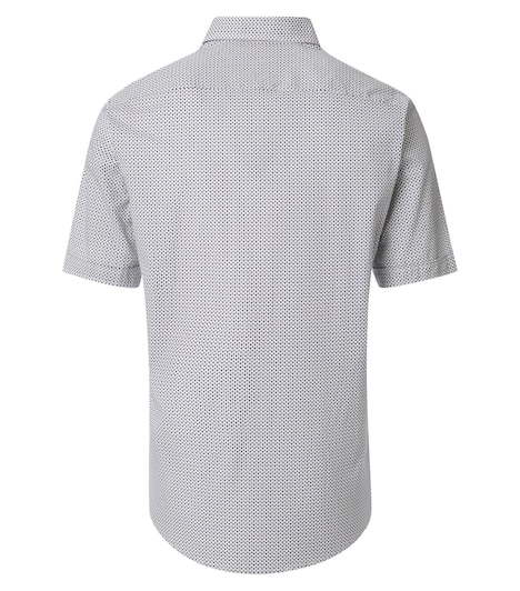 Freizeithemd Kurzarm Print Comfort Fit