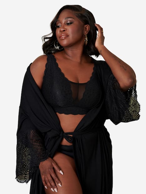 Bralette ELVA Bralettes Spitzen-BHs,bügellose BHs