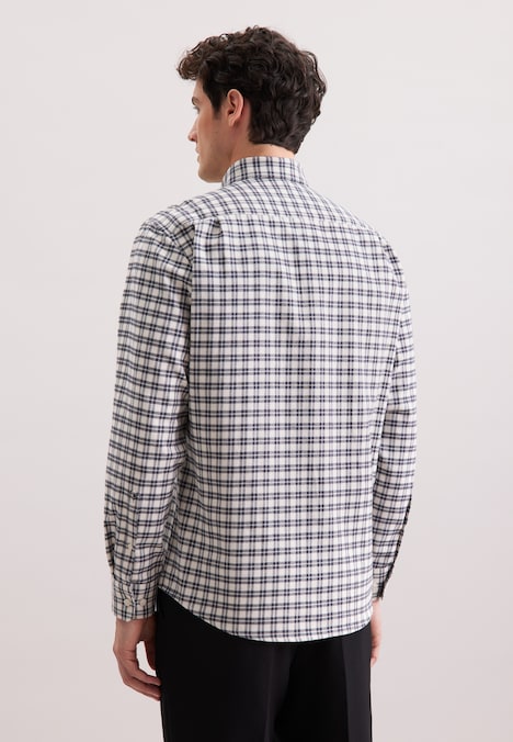 Herren Flanellhemd - Karo