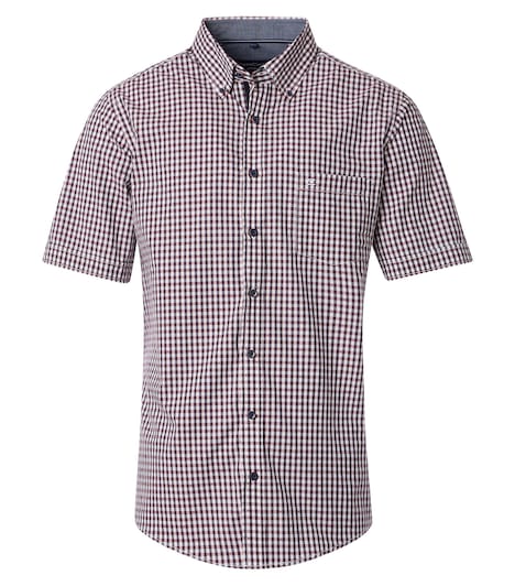 Freizeithemd Kurzarm kariert Casual Fit